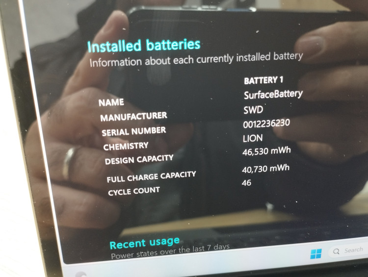 لپتاپ سرفیس پرو 9 Surface Pro 9 /Core i7-1255U /16/256/Intel Iris XE/13in