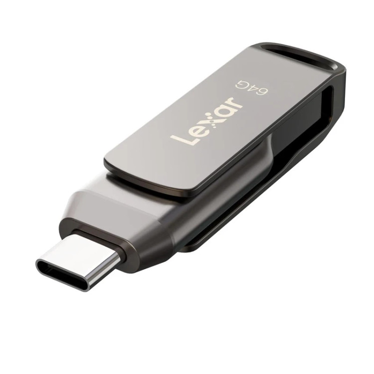 فلش مموری لکسار Lexar مدل D400 ظرفیت 64 گیگابایت USB 3.2