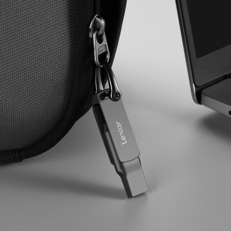 فلش مموری لکسار Lexar مدل D400 ظرفیت 128 گیگابایت USB 3.2
