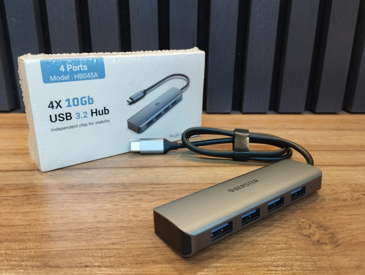 هاب 4 پورت فلزی USB 3.2 Type A