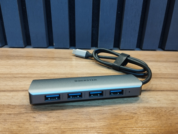 هاب 4 پورت فلزی USB 3.2 Type A