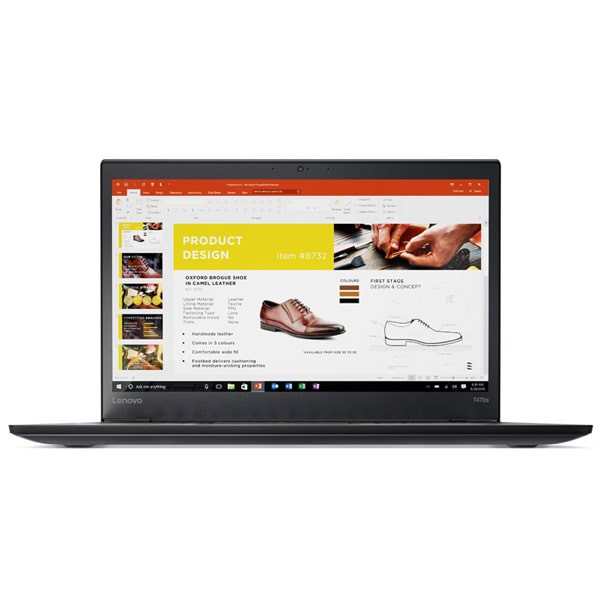 لپتاپ Lenovo Thinkpad T470S /Core i7-7600U/8/256/Intel/14in FHD