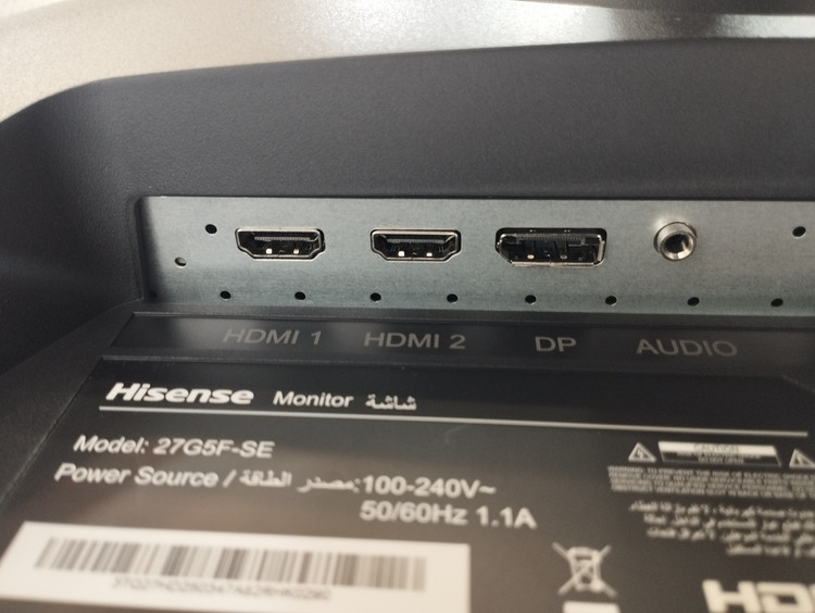 مانیتور گیمینگ هایسنس 27 اینچ Hisense 27G5F-SE