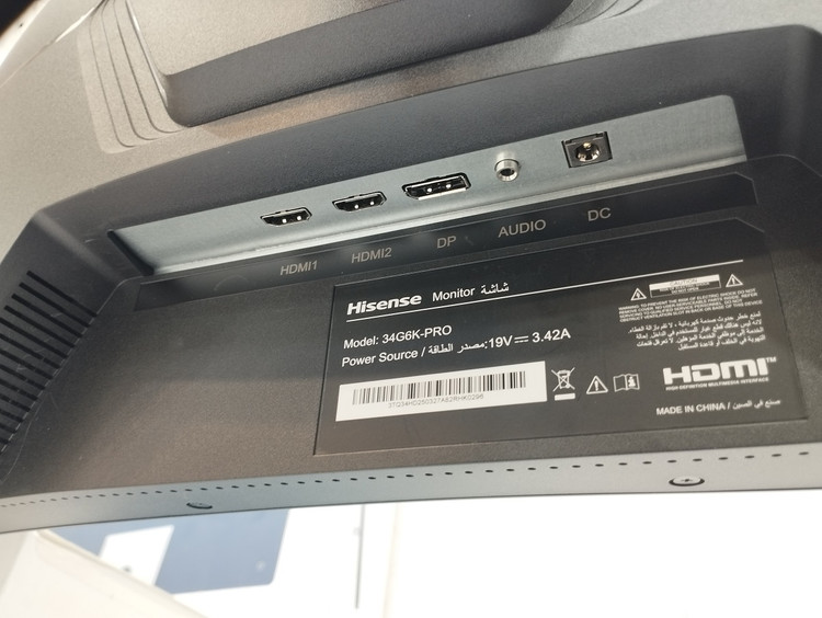 مانیتور گیمینگ منحنی هایسنس 34 اینچ Hisense 34G6K-Pro
