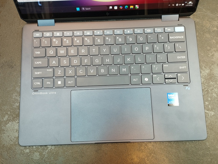 لپتاپ HP Omnibook Ultra Flip 14/Core Ultra 9-288 V/32/512/Intel R/NPU/14in 2K Touch 360