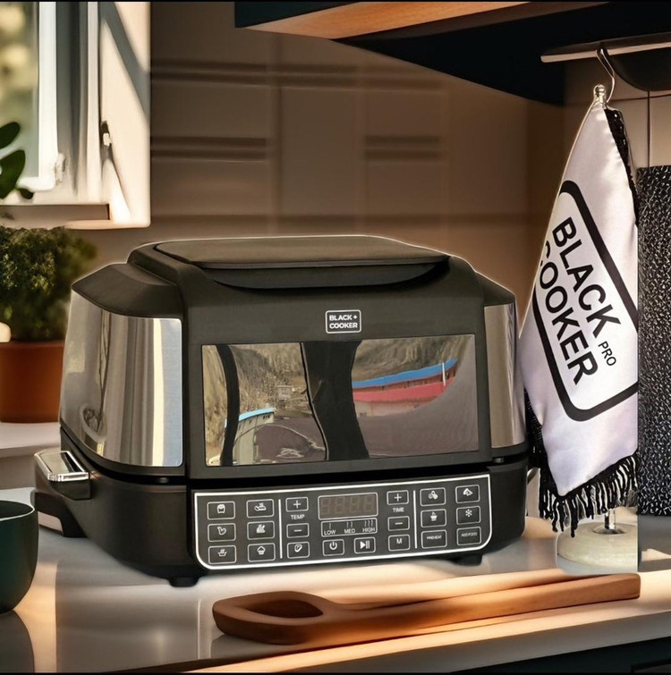 سرخ کن بدون روغن بلک کوکر مدل BC-08AF ظرفیت 8 لیتر