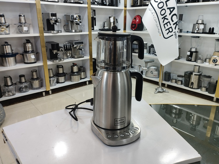چای ساز بلک کوکر مدل BCTM-18B توان 1800 وات ظرفیت 2 لیتر