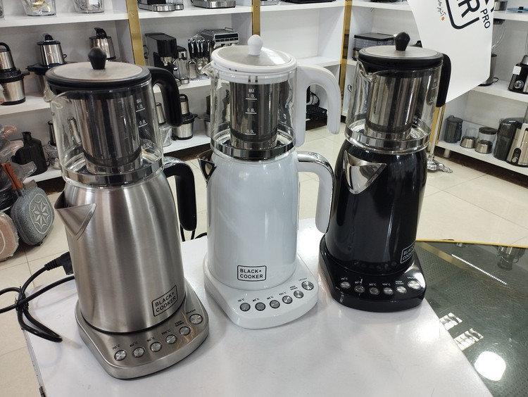 چای ساز بلک کوکر مدل BCTM-18B توان 1800 وات ظرفیت 2 لیتر