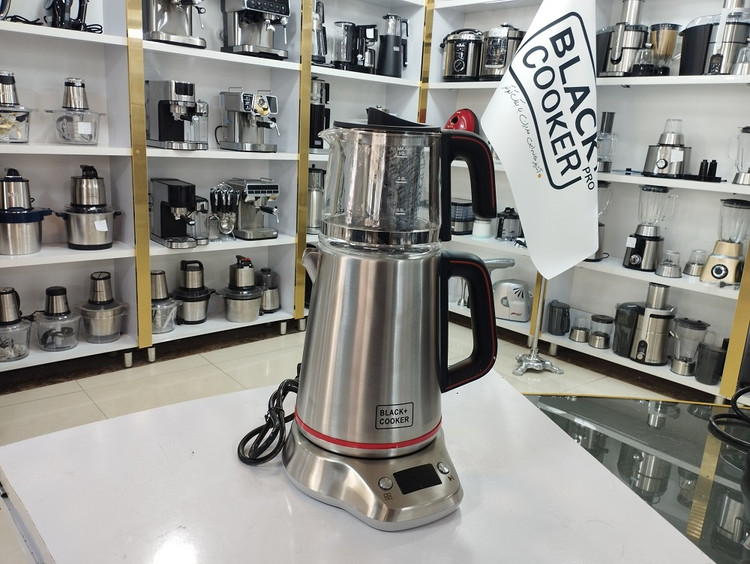 چای ساز بلک کوکر مدل BC-020TMS توان 1800 وات ظرفیت 2 لیتر