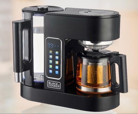 چای ساز و قهوه دم کن بلک کوکر مدل BC-993 توان 1200 وات با 6 حالت تنظیم دما و زمان