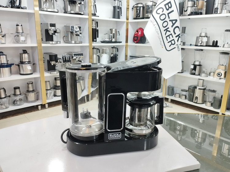 چای ساز و قهوه دم کن بلک کوکر مدل BC-993 توان 1200 وات با 6 حالت تنظیم دما و زمان
