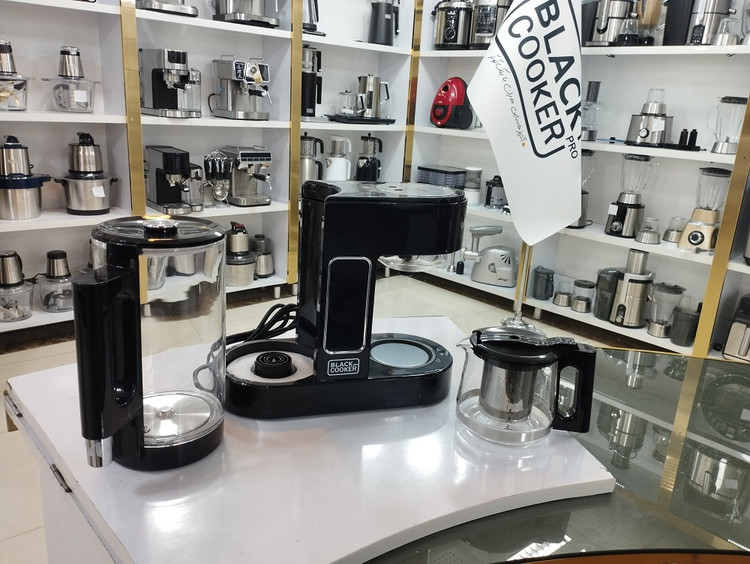 چای ساز و قهوه دم کن بلک کوکر مدل BC-993 توان 1200 وات با 6 حالت تنظیم دما و زمان