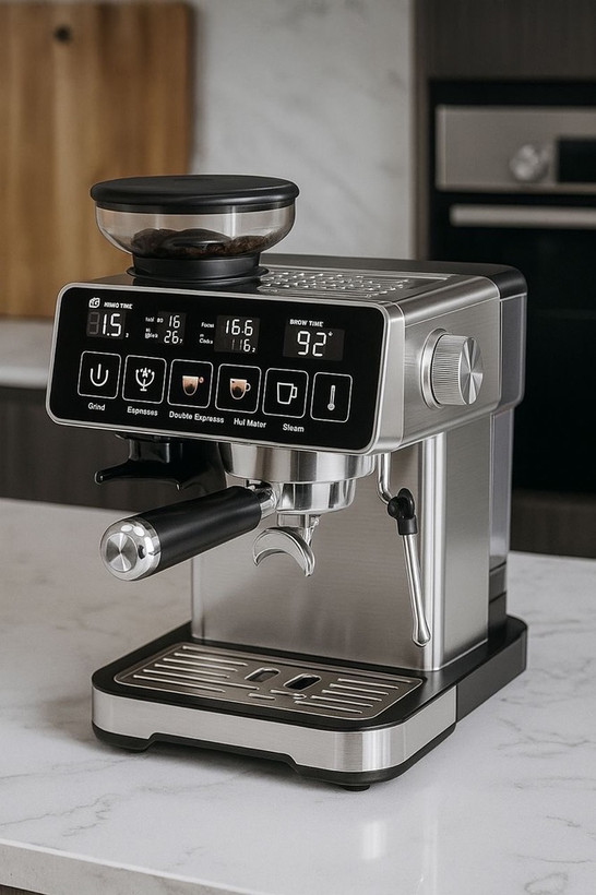 اسپرسوساز بلک کوکر مدل BC-002ECM با ظرفیت مخزن 2 لیتر و فشار 20 بار
