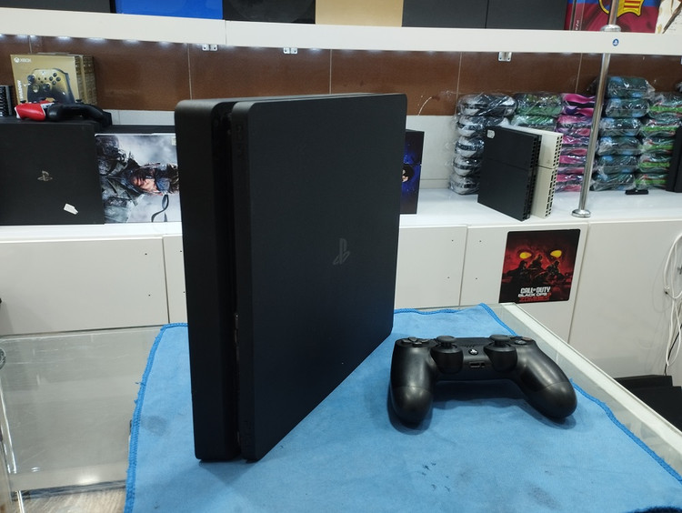 کنسول بازی سونی نسخه کپی خور PS4 Slim ، ورژن 12.52 ، حافظه یک ترابایت