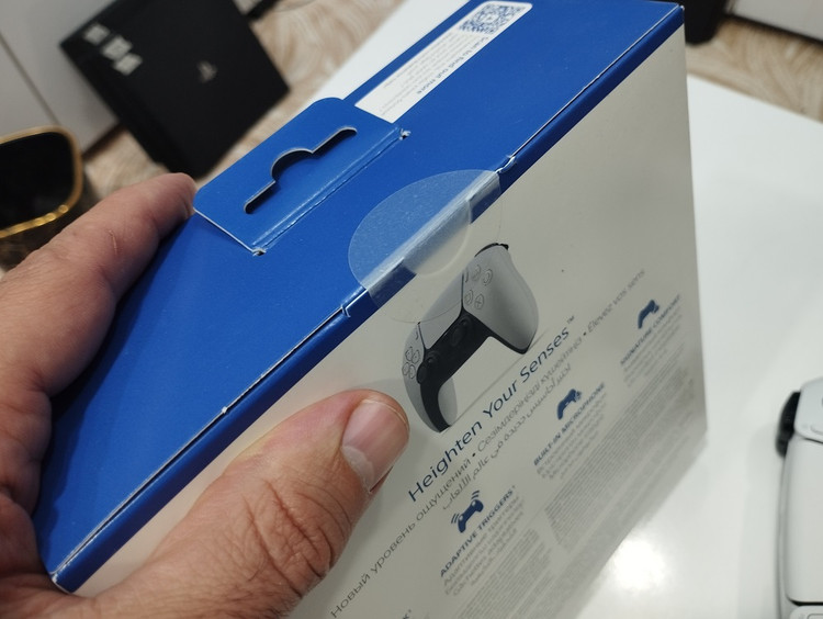 دسته بازی پلی استیشن آکبند اصلی Dual Sense 5 رنگ سفید