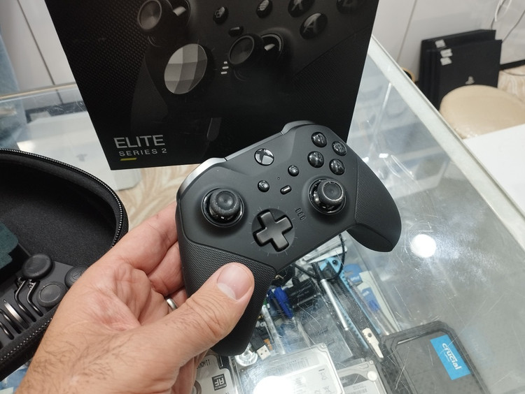 دسته بازی ایکس باکس الیت کارکرده اصلی XBox Elite Sereis 2 Controler رنگ مشکی