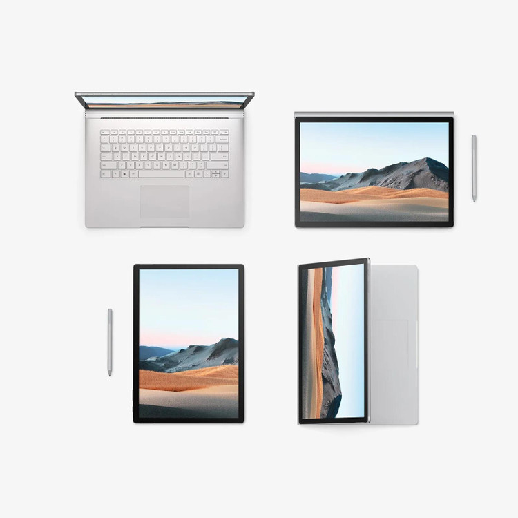 لپ تاپ سرفیس بوک Surface Book 3 Core i7-1065G7 /32/1TB/6GB Nvidia GTX 1660/15in 4K Touch